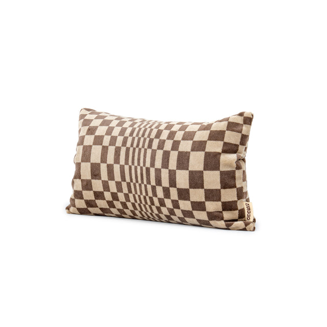 Vaggo - Pascha cushion brown &amp; beige - 30x50